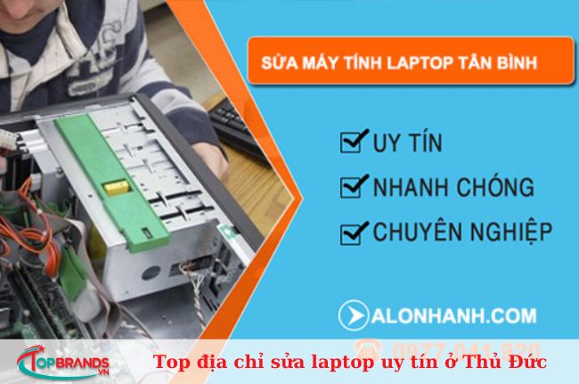 Alo Nhanh - Địa chỉ sửa laptop tại Thủ Đức giá rẻ