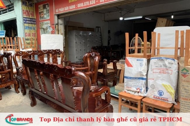 Cửa hàng Phong Hải - Bàn ghế đồ gỗ thanh lý TPHCM