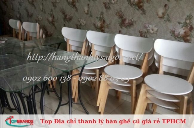 Siêu thị đồ cũ Lệ Sài Gòn - Hội thanh lý bàn ghế cũ ở Tphcm