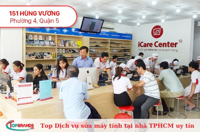 iCare Center - Địa chỉ sửa máy tính bàn tại nhà uy tín Sài Gòn