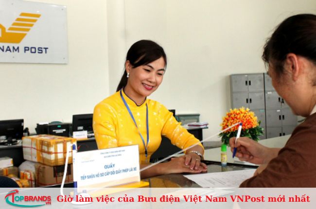 Giờ làm việc của Bưu điện Việt Nam VNPost cập nhật mới nhất