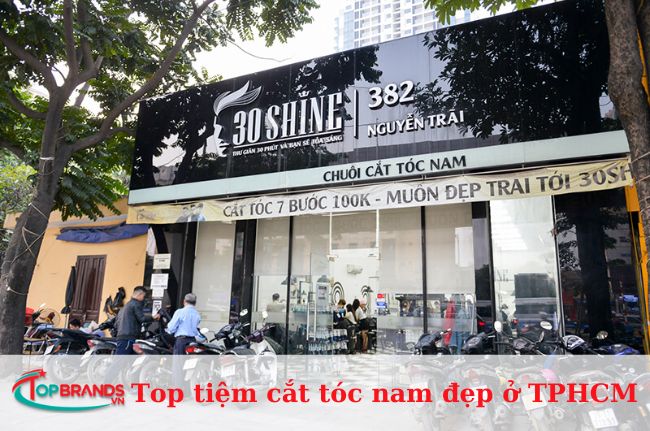30Shine - Nơi cắt tóc nam đẹp, giá rẻ Sài Gòn