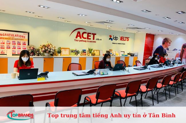 Trung tâm Anh ngữ ACET là một trong các địa chỉ học tiếng Anh ở Tân Bình uy tín
