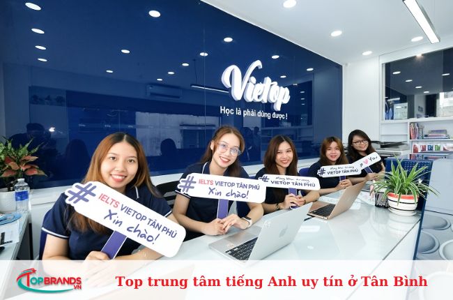 Trung tâm Anh ngữ Vietop là một trong những chuyên cung cấp các khóa học tiếng Anh uy tín ở quận Tân Bình