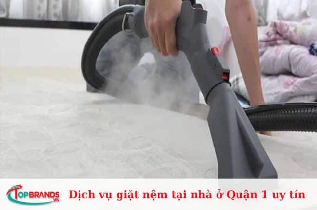 Dịch vụ giặt nệm tại nhà ở Quận 1 uy tín