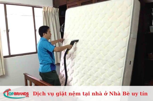 Dịch vụ giặt nệm tại nhà ở Nhà Bè uy tín