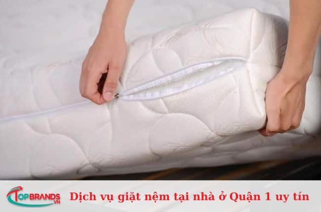 Dịch vụ giặt nệm tại nhà ở Quận 1 uy tín