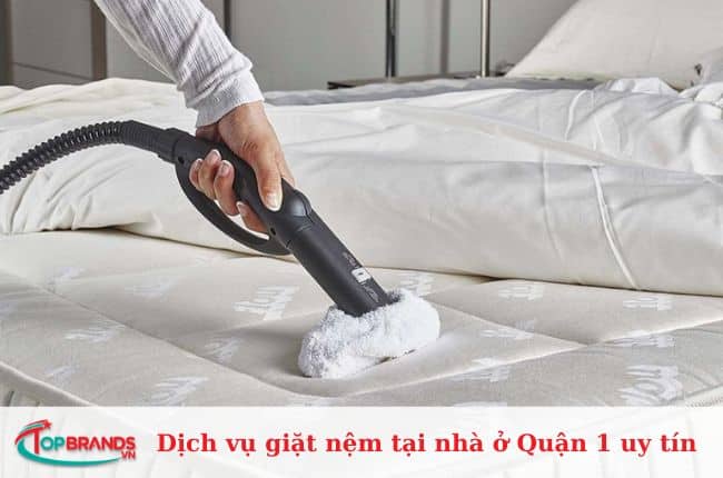 Dịch vụ giặt nệm tại nhà ở Quận 1 uy tín