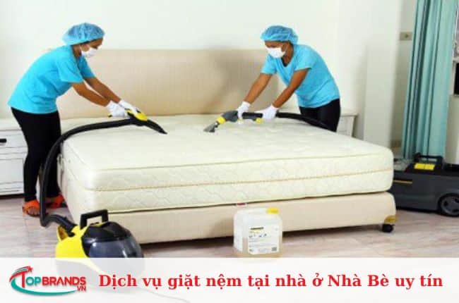 Dịch vụ giặt nệm tại nhà ở Nhà Bè uy tín