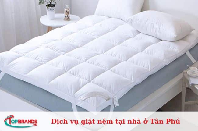 Dịch vụ giặt nệm tại nhà ở Quận Tân Phú uy tín