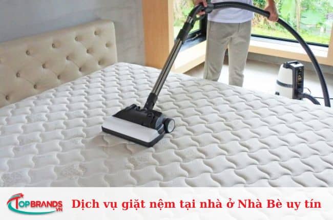 Dịch vụ giặt nệm tại nhà ở Nhà Bè uy tín