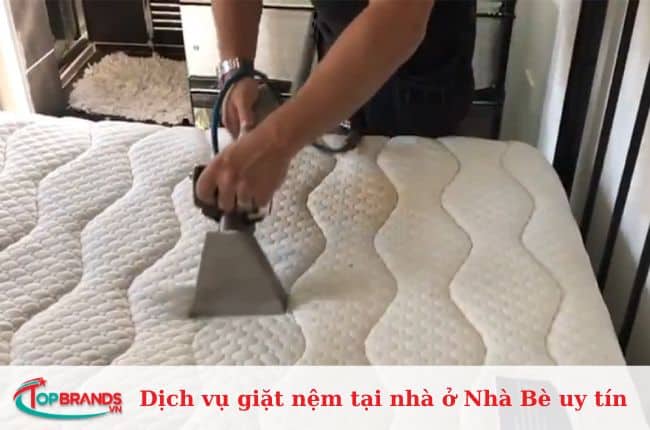 Dịch vụ giặt nệm tại nhà ở Nhà Bè uy tín