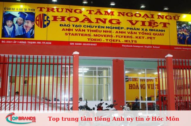 Anh ngữ Hoàng Việt là trung tâm học anh văn uy tín ở Hóc Môn