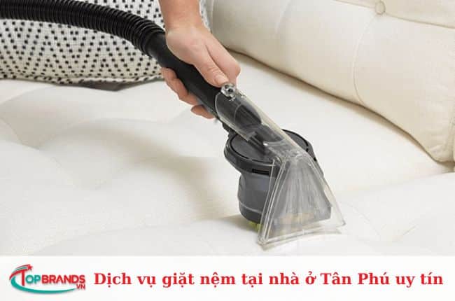 Dịch vụ giặt nệm tại nhà ở Quận Tân Phú uy tín