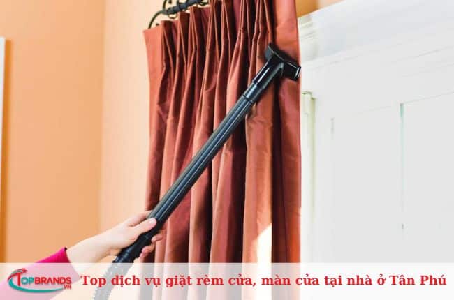 Top dịch vụ giặt rèm cửa, màn cửa tại nhà ở Tân Phú