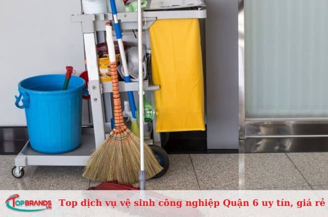 Top dịch vụ vệ sinh công nghiệp Quận 6 uy tín, giá rẻ