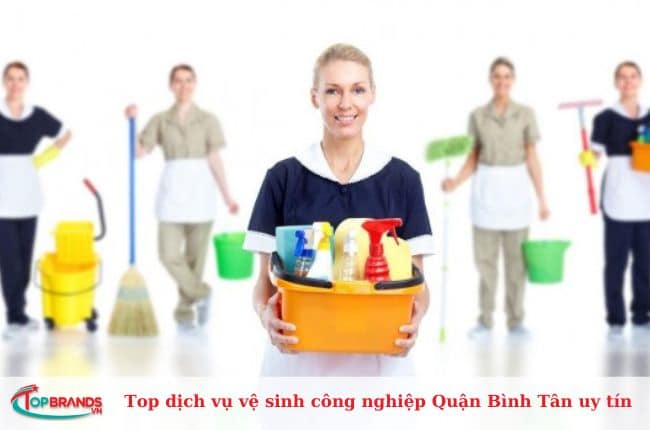 Top dịch vụ vệ sinh công nghiệp Quận Bình Tân uy tín