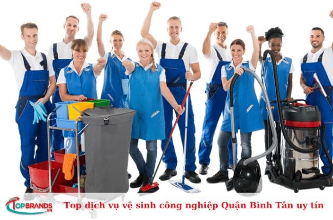 Top dịch vụ vệ sinh công nghiệp Quận Bình Tân uy tín