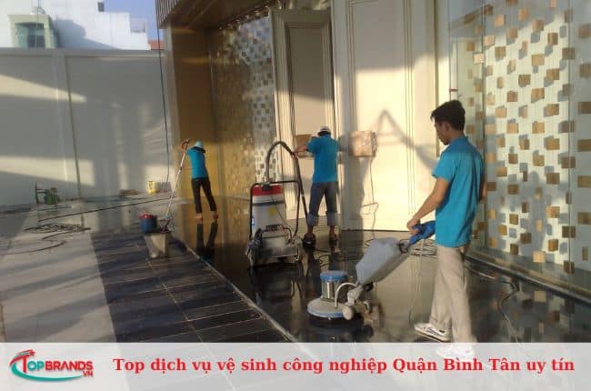 Top dịch vụ vệ sinh công nghiệp Quận Bình Tân uy tín