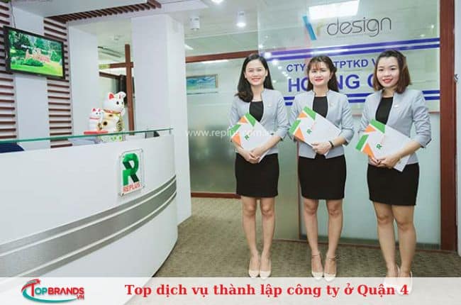 Dịch vụ thành lập công ty Quận 4- Replus