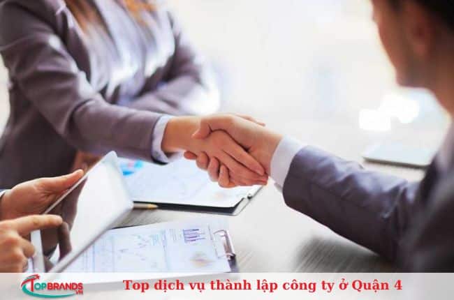 Top dịch vụ thành lập công ty ở Quận 4