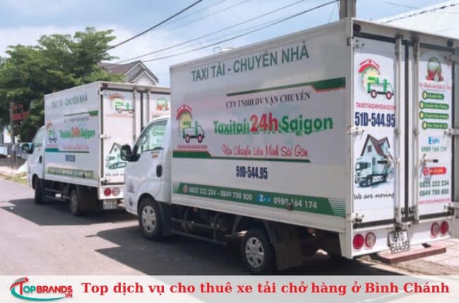 Top dịch vụ cho thuê xe tải chở hàng ở Bình Chánh giá rẻ, uy tín