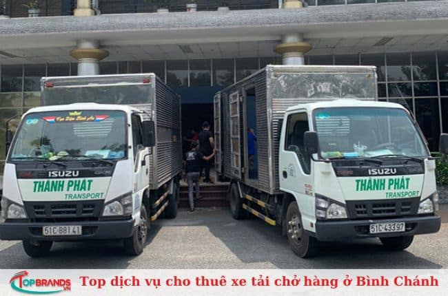 Top dịch vụ cho thuê xe tải chở hàng ở Bình Chánh giá rẻ, uy tín