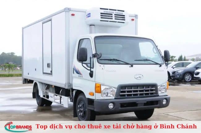 Top dịch vụ cho thuê xe tải chở hàng ở Bình Chánh giá rẻ, uy tín