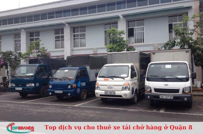 Top dịch vụ cho thuê xe tải chở hàng ở Quận 8