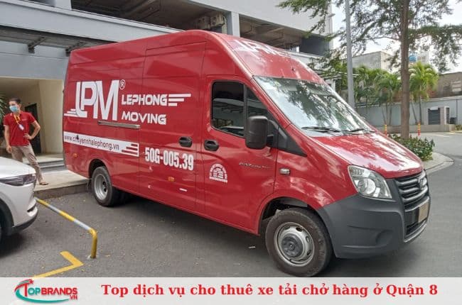 Top dịch vụ cho thuê xe tải chở hàng ở Quận 8