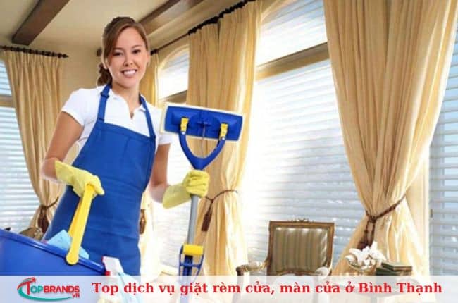 Top dịch vụ giặt rèm cửa, màn cửa tại nhà ở Bình Thạnh