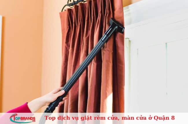 dịch vụ giặt rèm cửa, màn cửa tại nhà ở quận 8 gia re