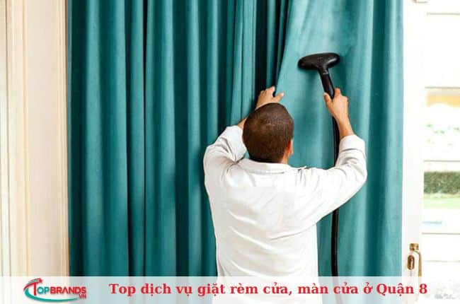 dịch vụ giặt rèm cửa, màn cửa tại nhà ở quận 8 gia re