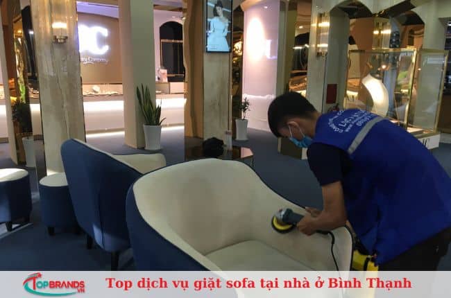 Dịch vụ giặt sofa tại nhà ở Bình Thạnh uy tín