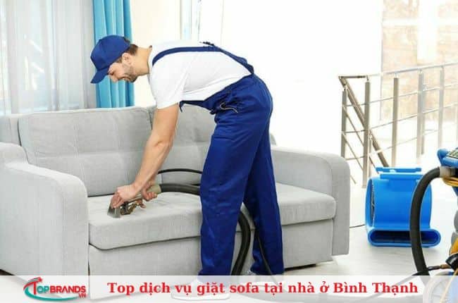 Dịch vụ giặt sofa tại nhà ở Bình Thạnh uy tín