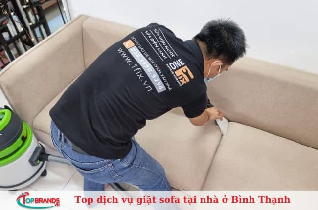 Dịch vụ giặt sofa tại nhà ở Bình Thạnh uy tín