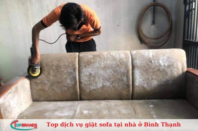 Dịch vụ giặt sofa tại nhà ở Bình Thạnh uy tín