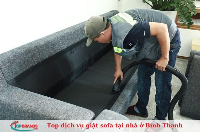Dịch vụ giặt sofa tại nhà ở Bình Thạnh uy tín