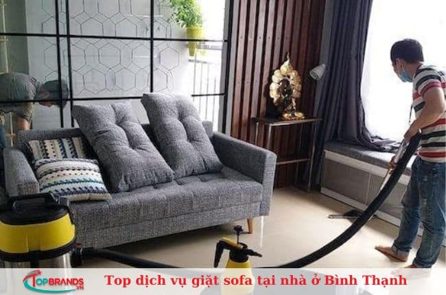 Dịch vụ giặt sofa tại nhà ở Bình Thạnh uy tín
