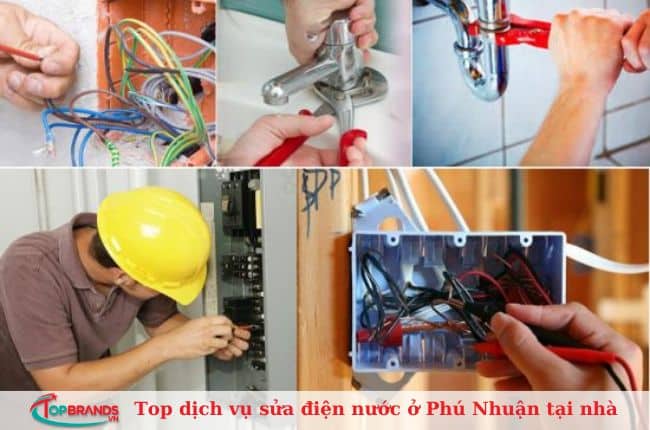 Top dịch vụ sửa điện nước ở Phú Nhuận tại nhà