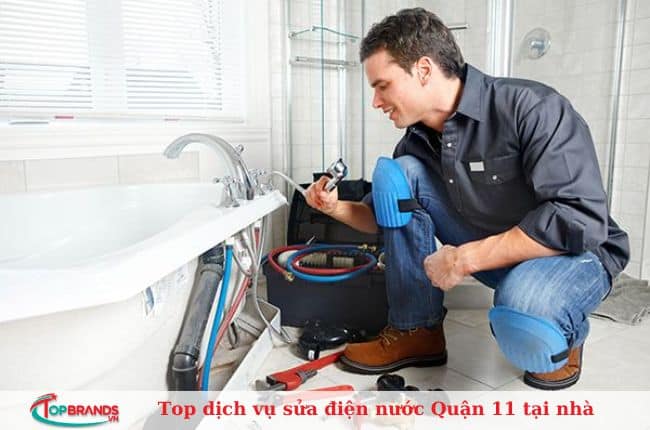 Top dịch vụ sửa điện nước Quận 11 tại nhà