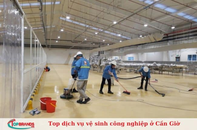 Top dịch vụ vệ sinh công nghiệp ở Cần Giờ uy tín, giá rẻ