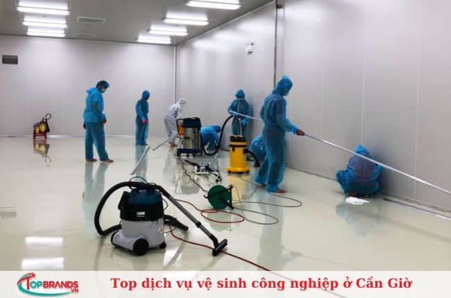 Top dịch vụ vệ sinh công nghiệp ở Cần Giờ uy tín, giá rẻ