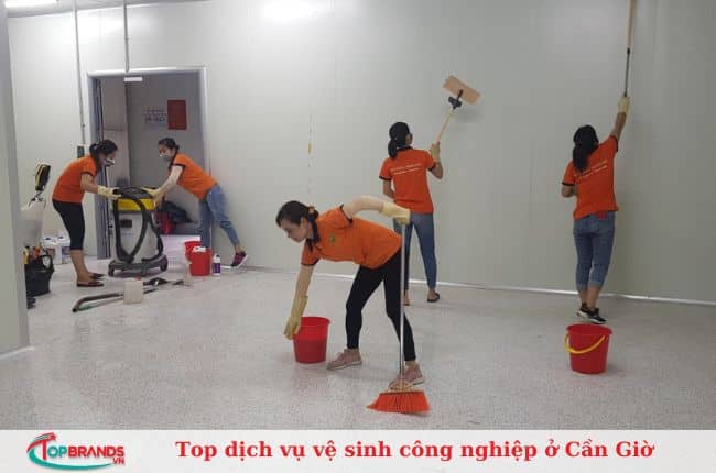 Top dịch vụ vệ sinh công nghiệp ở Cần Giờ uy tín, giá rẻ