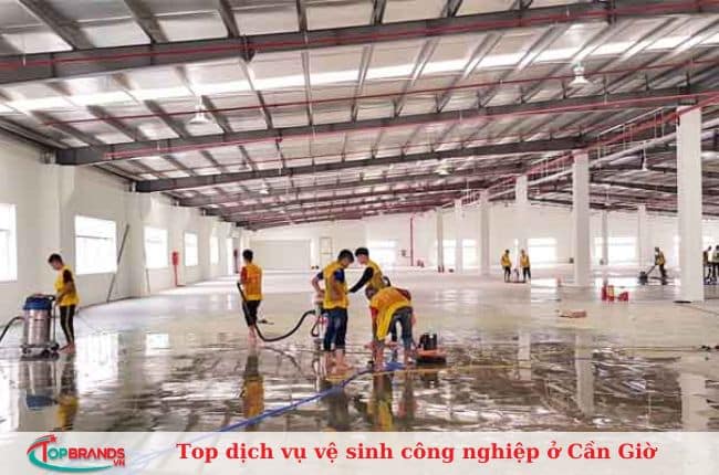 Top dịch vụ vệ sinh công nghiệp ở Cần Giờ uy tín, giá rẻ