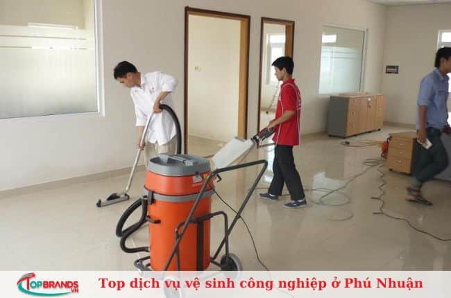 Top dịch vụ vệ sinh công nghiệp ở Phú Nhuận uy tín, giá rẻ