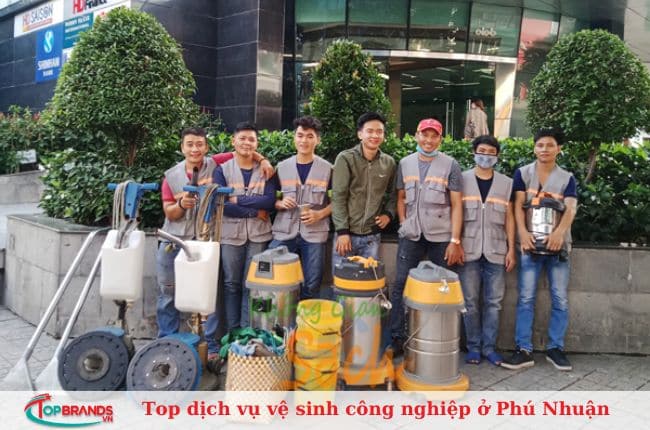 Top dịch vụ vệ sinh công nghiệp ở Phú Nhuận uy tín, giá rẻ