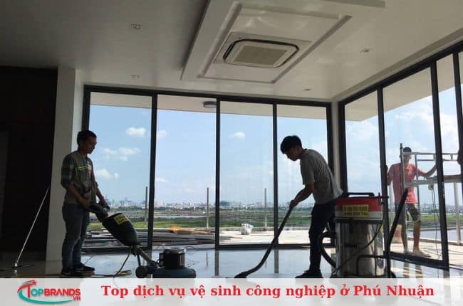 Top dịch vụ vệ sinh công nghiệp ở Phú Nhuận uy tín, giá rẻ