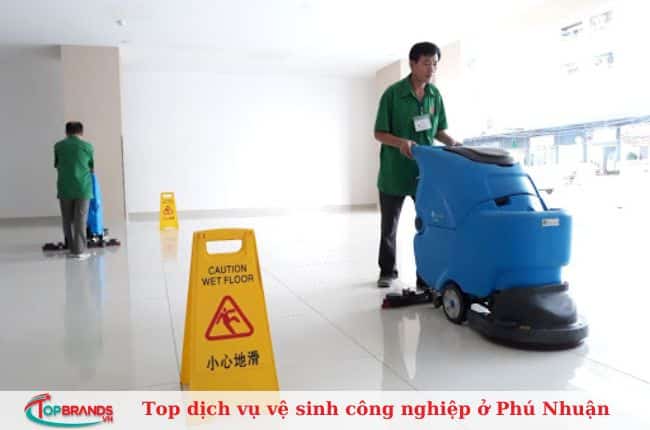 Top dịch vụ vệ sinh công nghiệp ở Phú Nhuận uy tín, giá rẻ