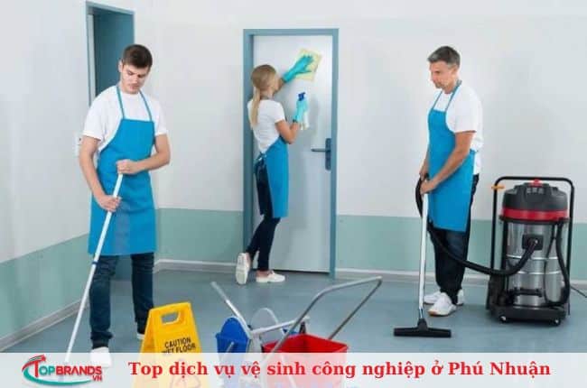 Top dịch vụ vệ sinh công nghiệp ở Phú Nhuận uy tín, giá rẻ